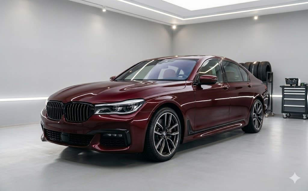 Premium colour PPF with deep colour and glossy paint-like finish